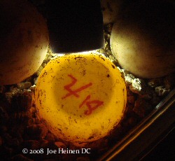 egg chalking